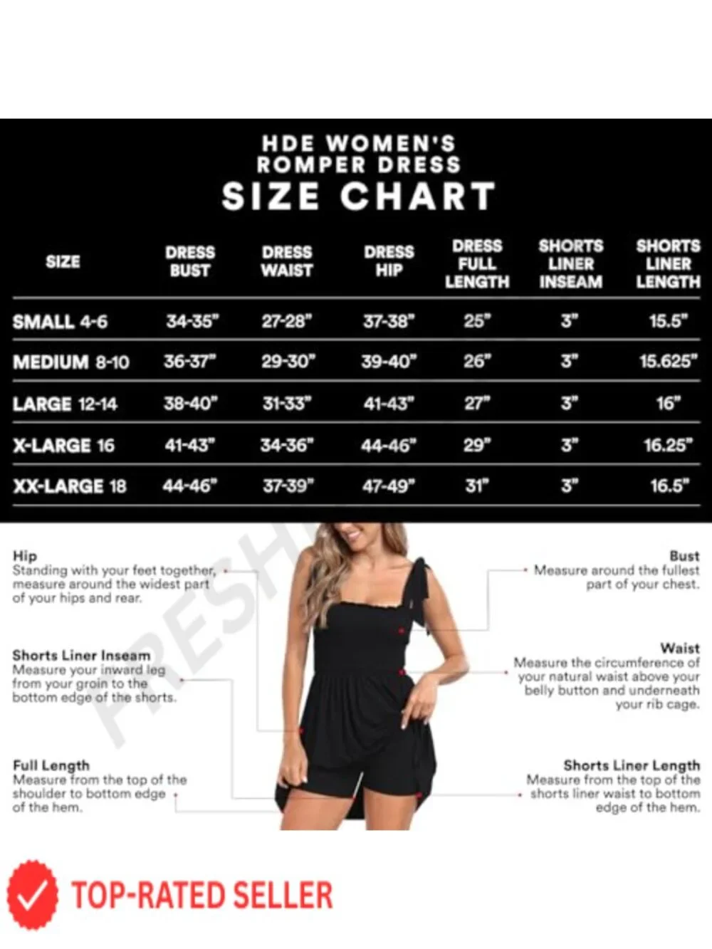 Smocked Romper Dress with Built-in Shorts, Adjustable Straps, Rayon Blend